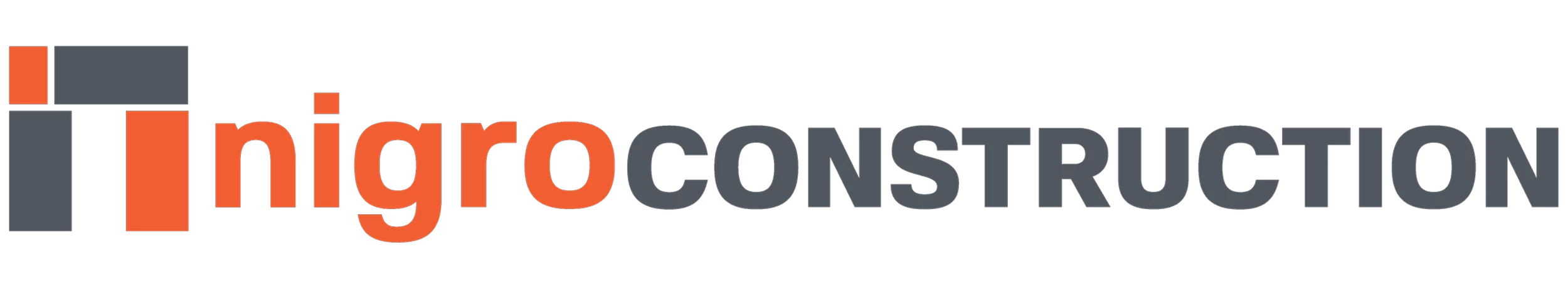 Nigro Construction Horizontal Logo